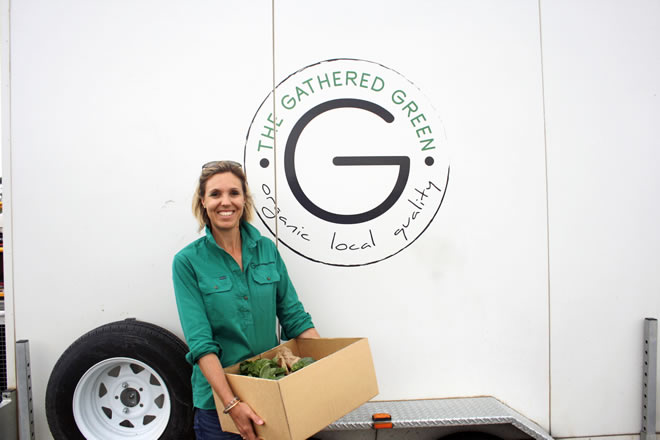 Founder and owner of The Gathered Green, Jane Reid