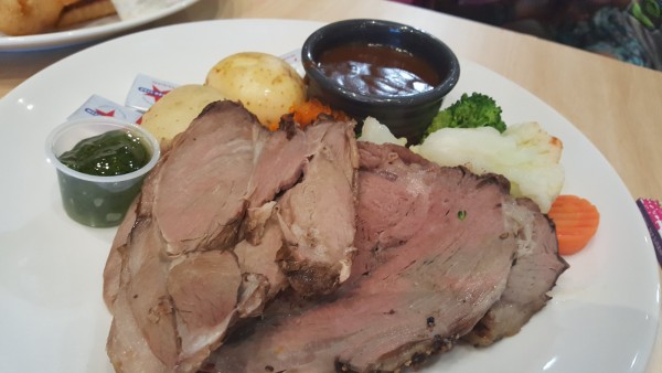 Raiders Belconnen roast lamb