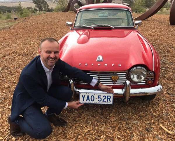 Chief Minister Andrew Barr. Photo: Charlotte Harper