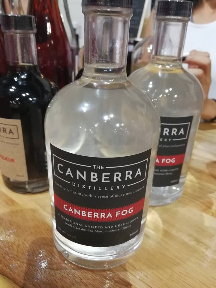 Canberra fog