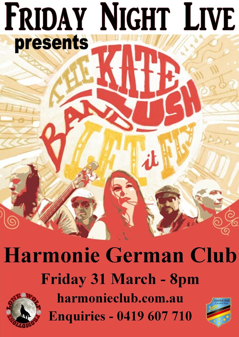 Kate Lush Band poster