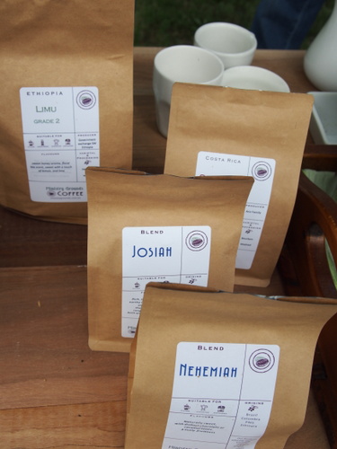 A selection of Ministry Grounds coffees