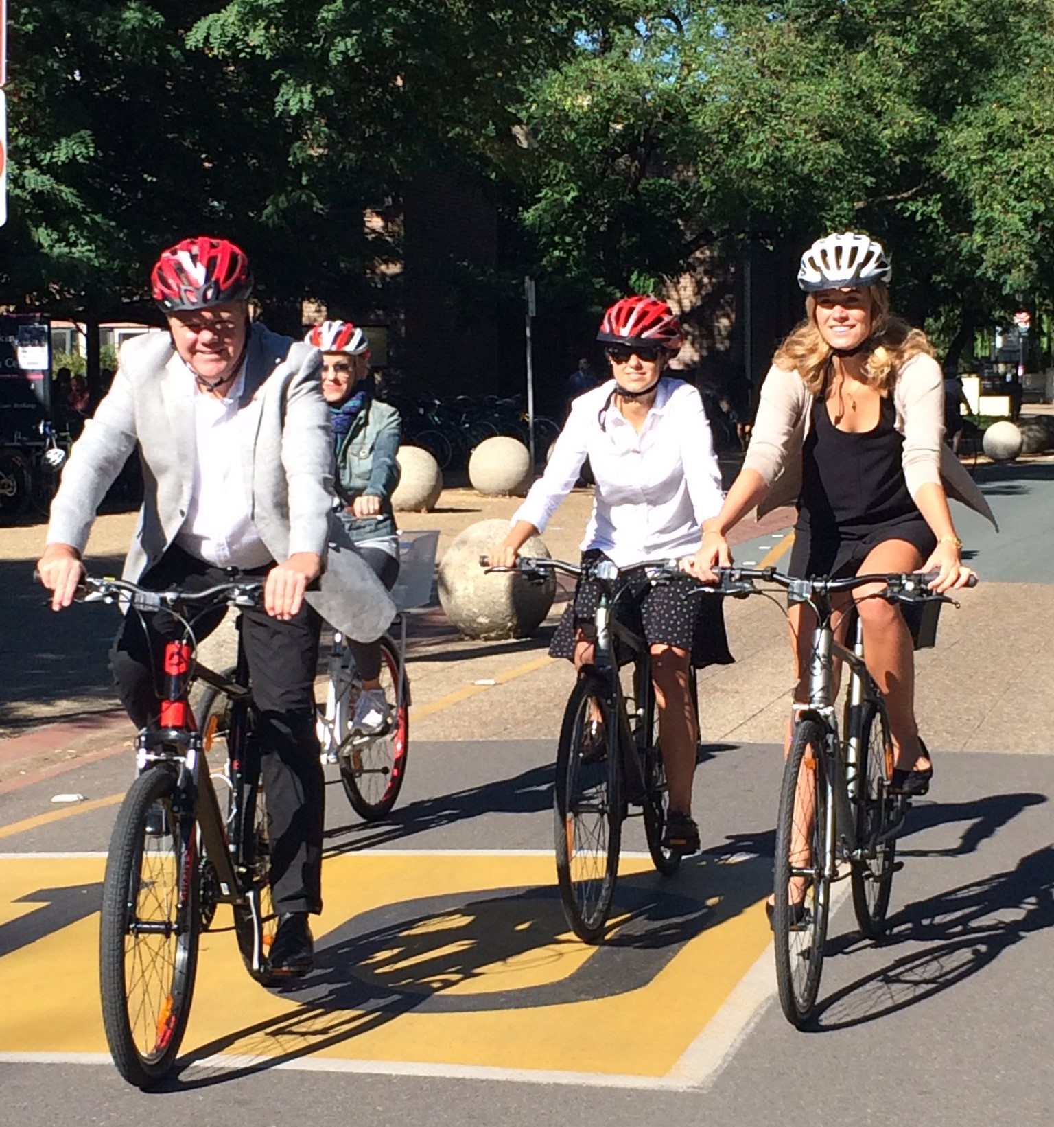 Danish Ambassador tells Canberra to get on our bikes