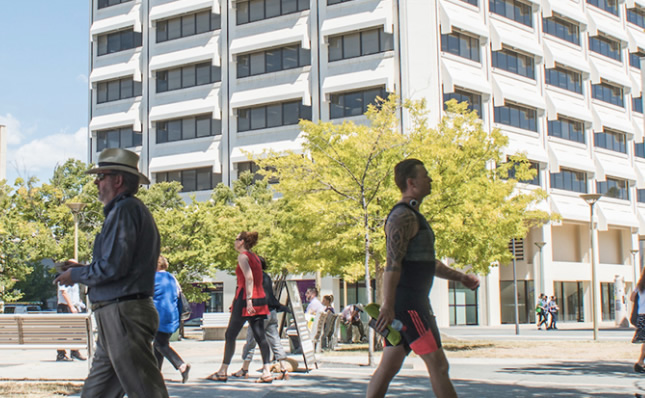 Woden's renewal - overshadowing the Town Square