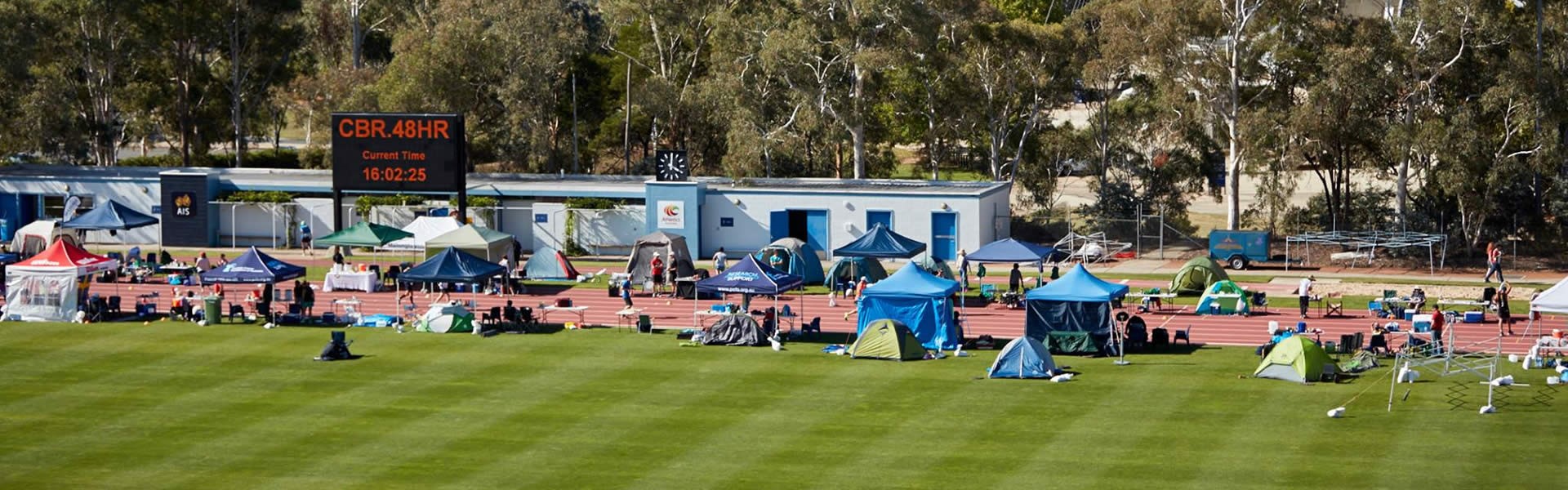 The AIS running track.