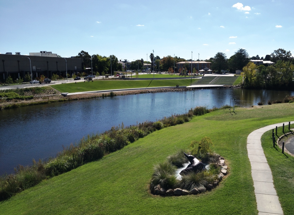 Queanbeyan: four parks and a cafe