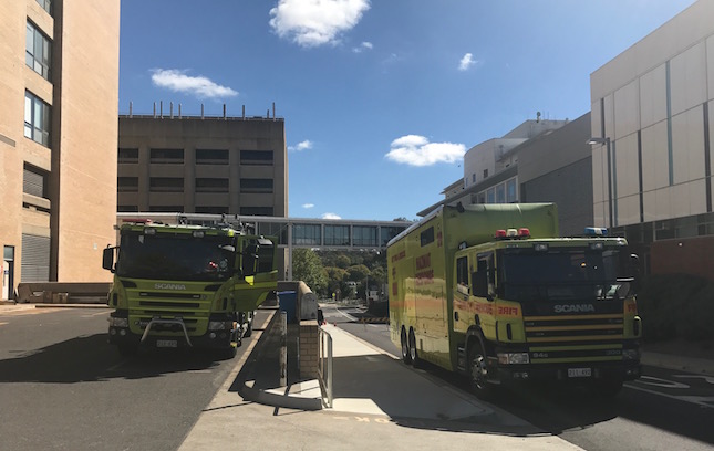 Hospital chaos: services restricted after switchboard fire