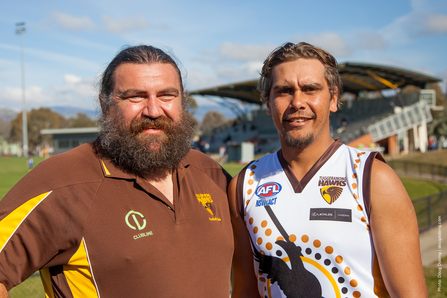 Two AFL Canberra clubs celebrate Indigenous Round with specially designed indigenous Guernseys