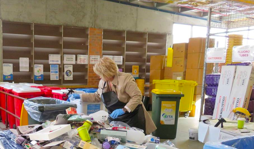 Taking out the rubbish involves 10,170 bins worth a year for Canberra’s biggest recycler