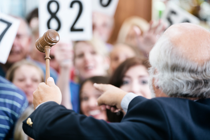 Six tips for bidding without regret at a property auction