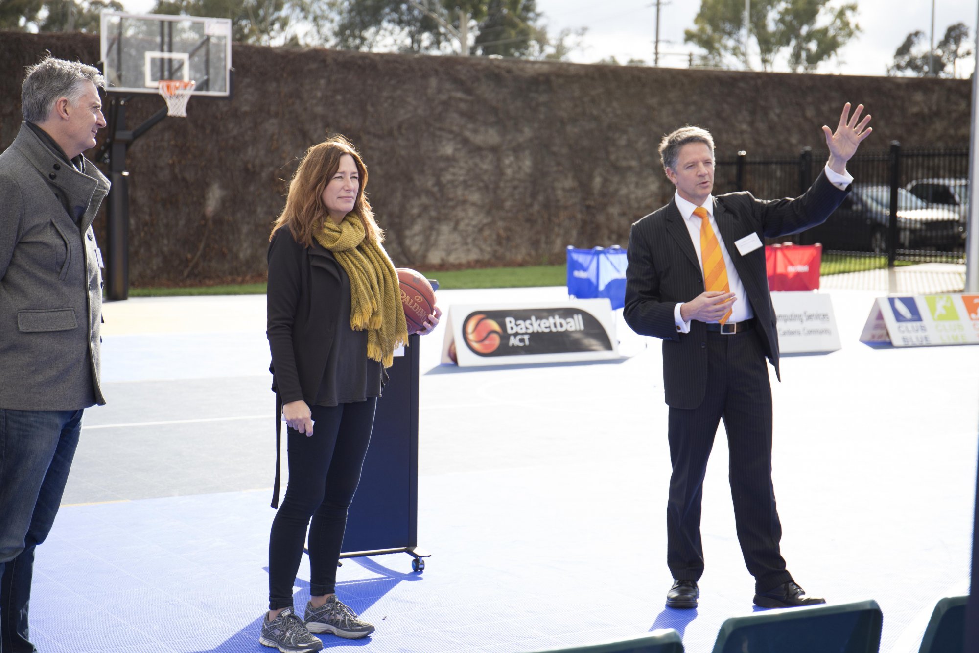 Basketball ACT welcomes Australia's first FIBA standard 3x3 outdoor courts