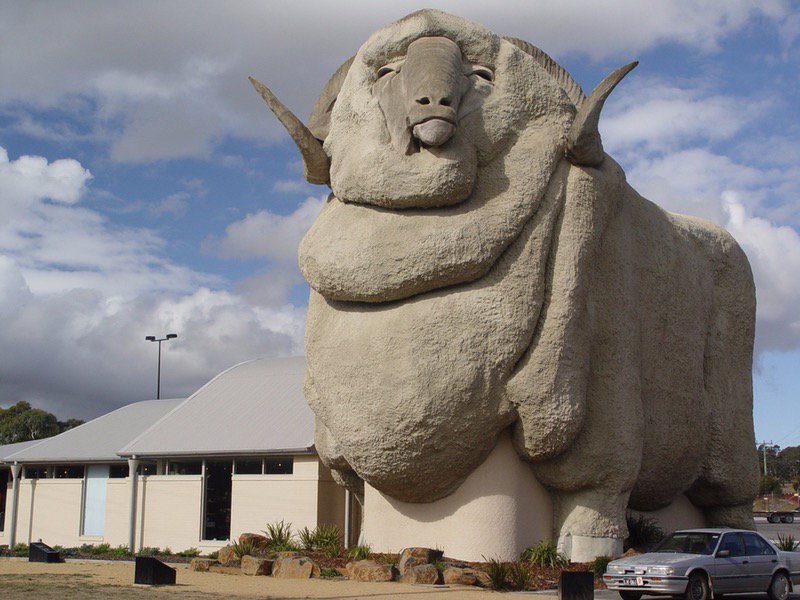 The Big Merino at Goulburn