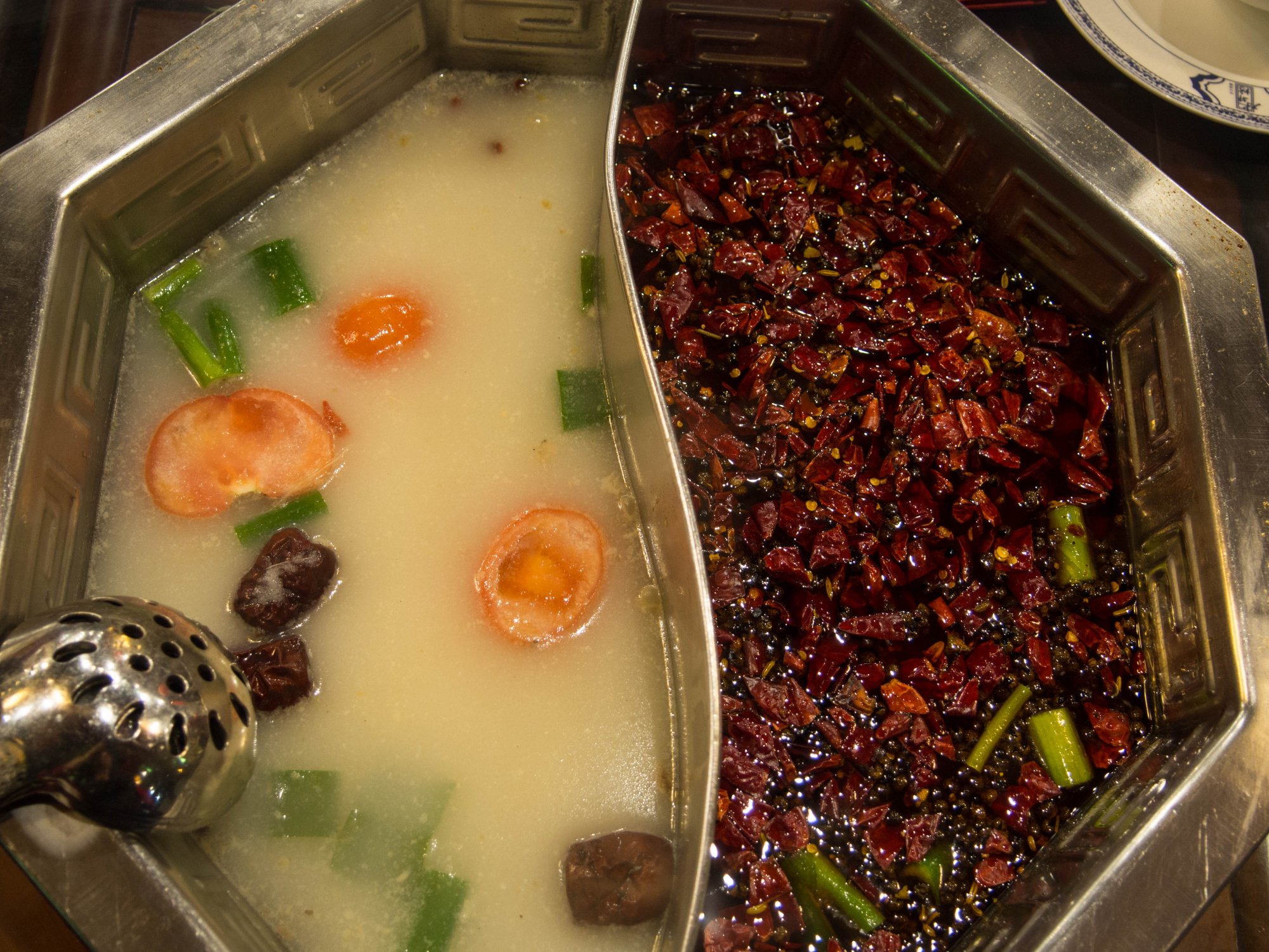 Fiery lava hotpot at Red Chilli Sichuan Restaurant