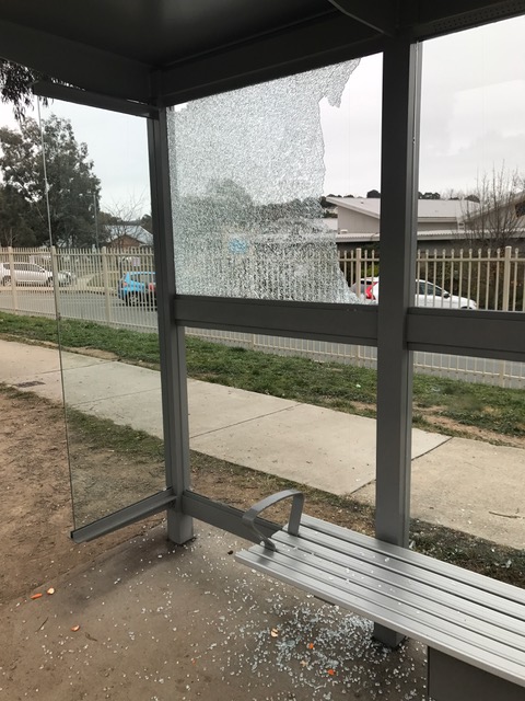 Gungahlin bus shelter