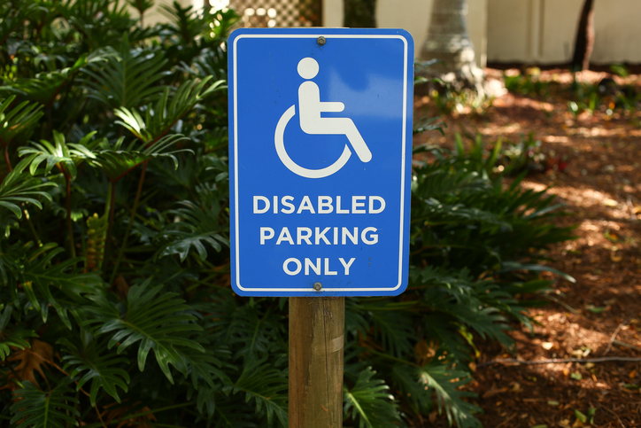 Disabled Parking Sign