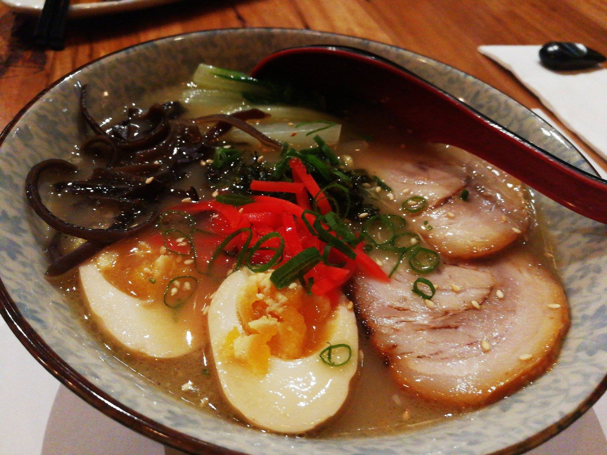 Canberra's best ramen? Chaki Chaki