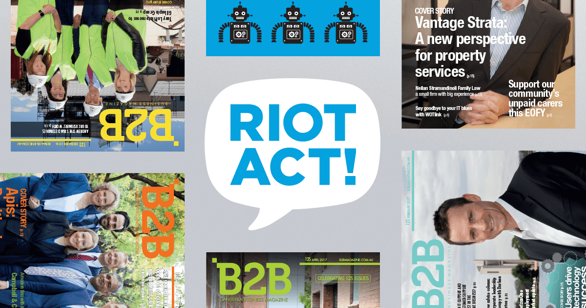 RiotACT Announcement: B2B Magazine joins RiotACT family
