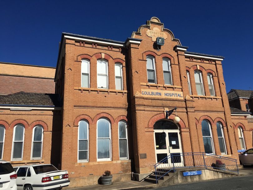 Goulburn Base Hospital facade