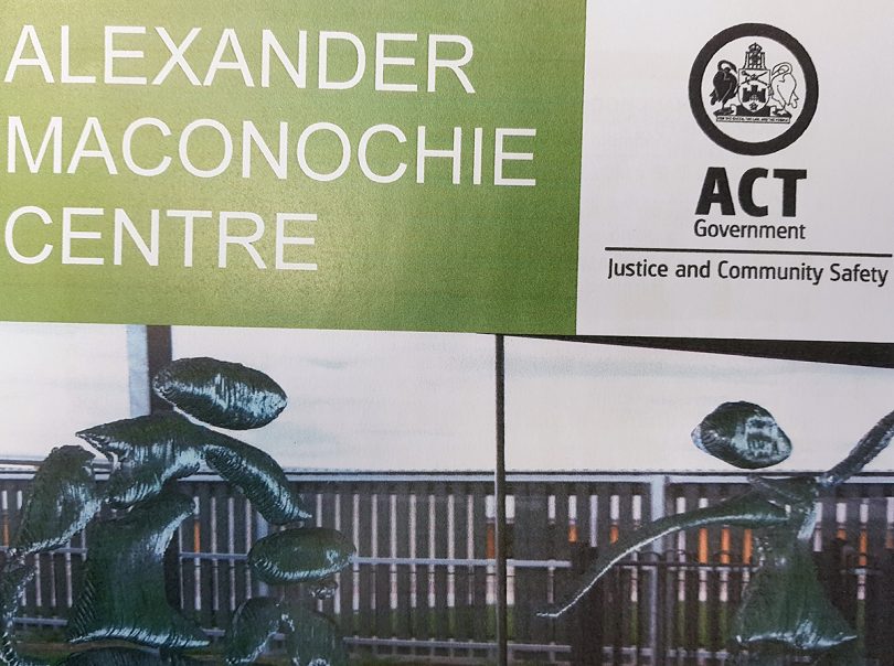 Alexander Maconochie Centre sign