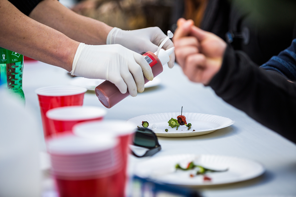 Chilli Eating Competition