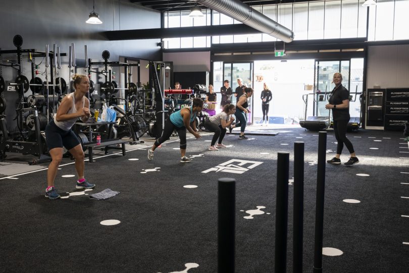 Gym floor at Elements4Life