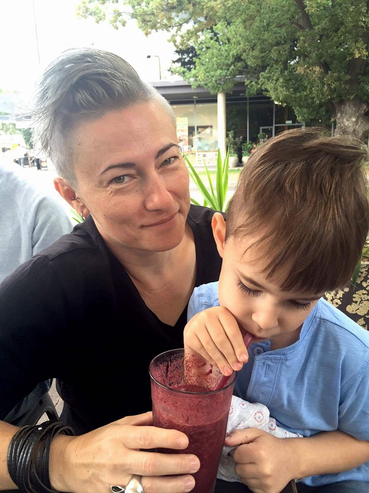 Ann-Marie Pesticcio and Zavier Pesticcio-Standford photo taken by Lisa Mattiazzi