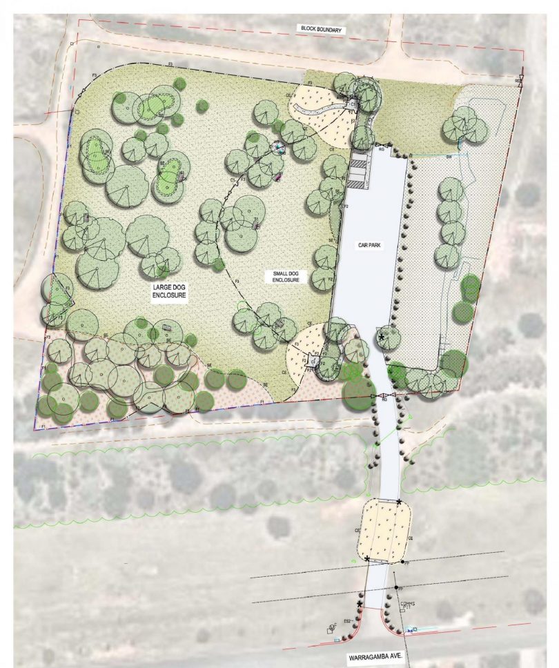 dog park map