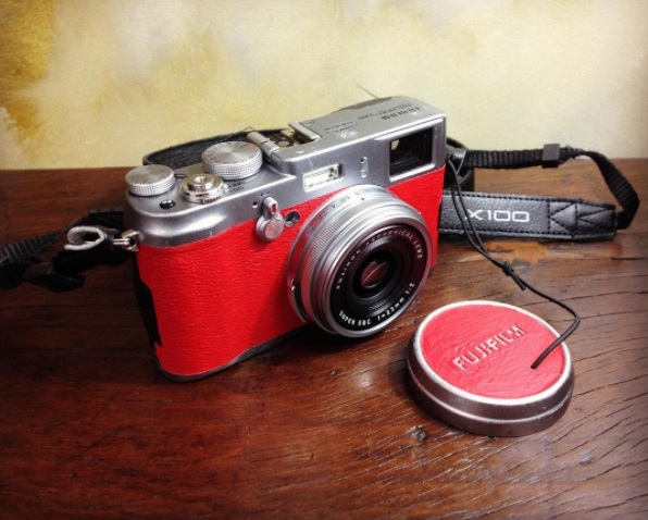 Photograph by Hou Leong - Hou's first X series camera, the Fujifilm X100, bought in 2012, coloured in 2013.