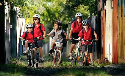 Exercising freedom for ACT school kids: as easy as riding a bike