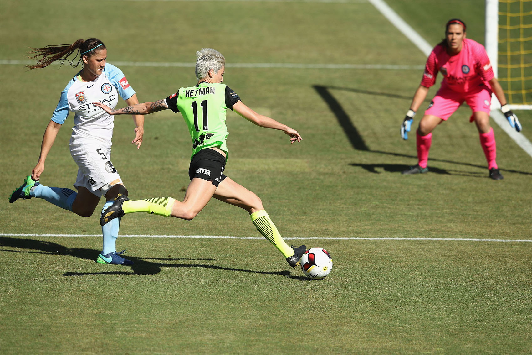 Garriock praises quiet leader Heyman on her 100th game