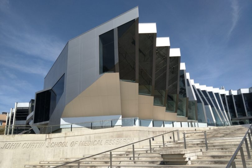 John Curtin School of Medical Research, designed by Lyons Architecture.