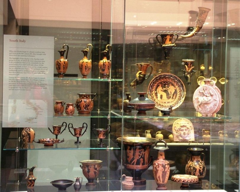 Artefacts from the south of Italy.