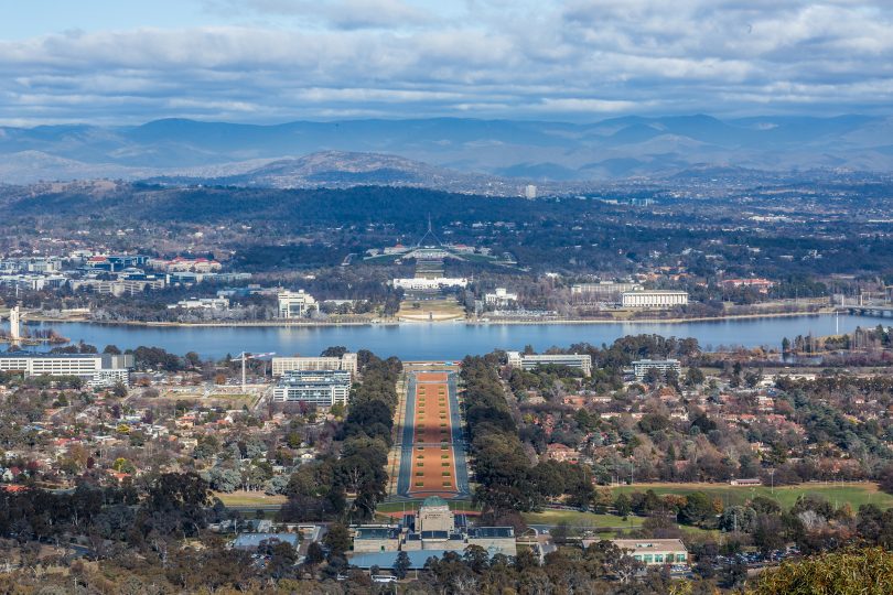 View from Mount Ainslie