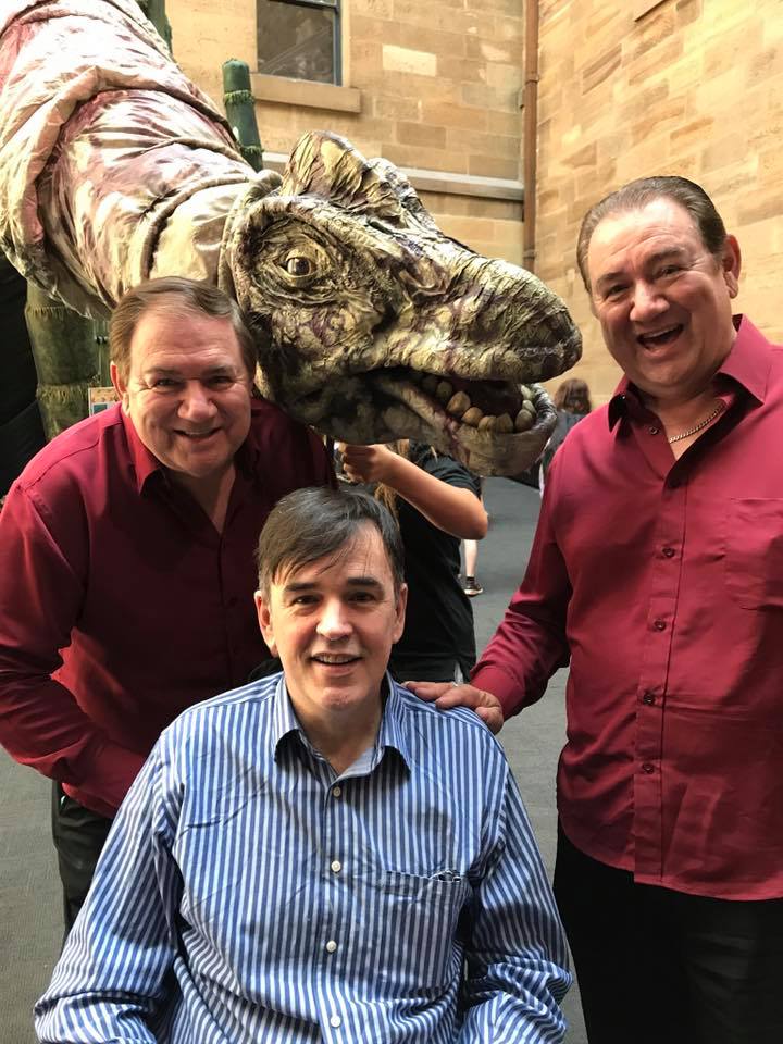 David Willis, Tim Ferguson and Geoff Willis. Photo supplied.