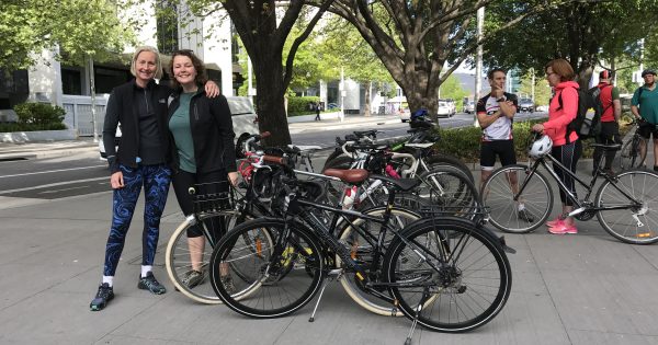Canberrans celebrate National Ride2Work Day