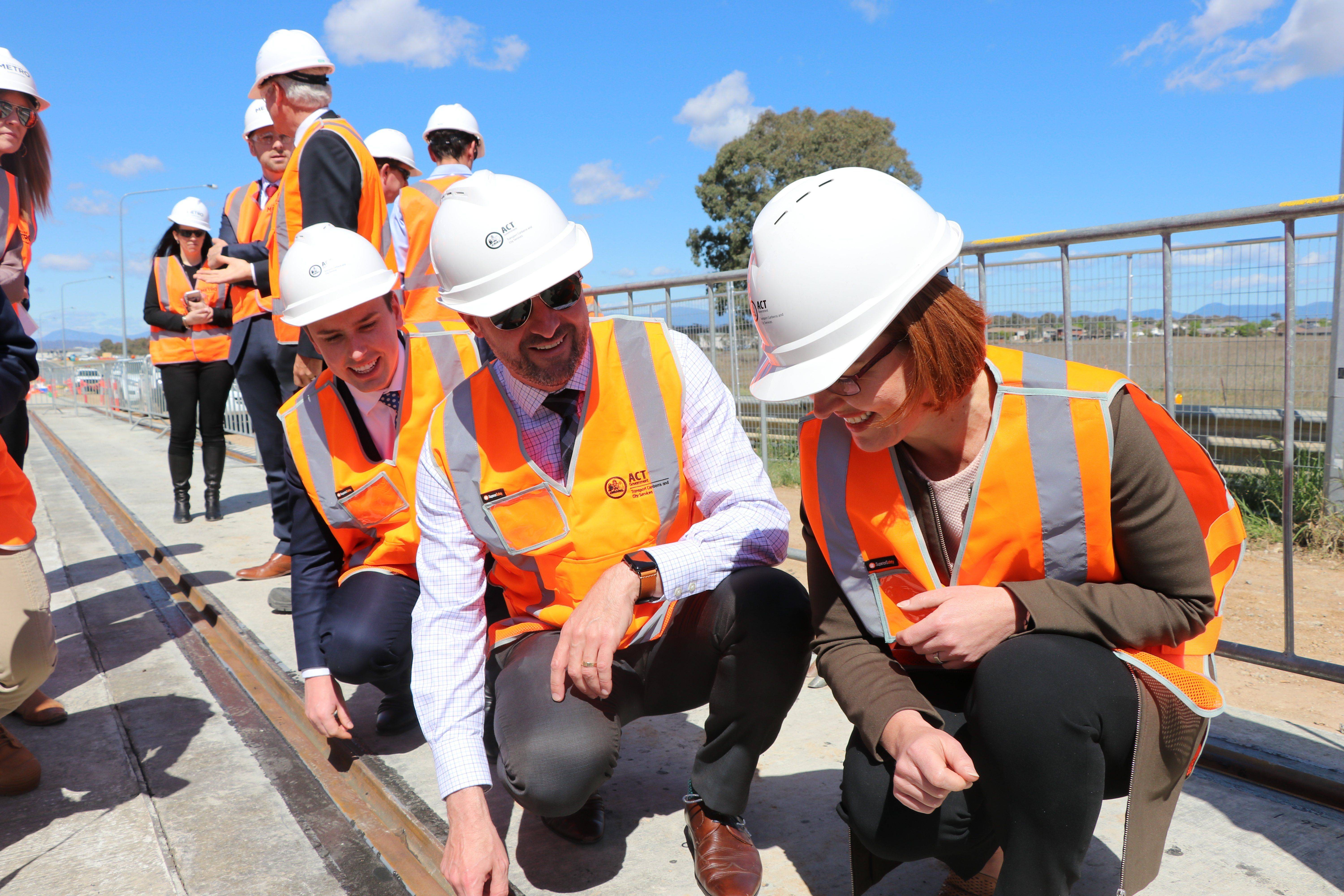 First tracks laid on light rail network as Northbourne intersection closures announced