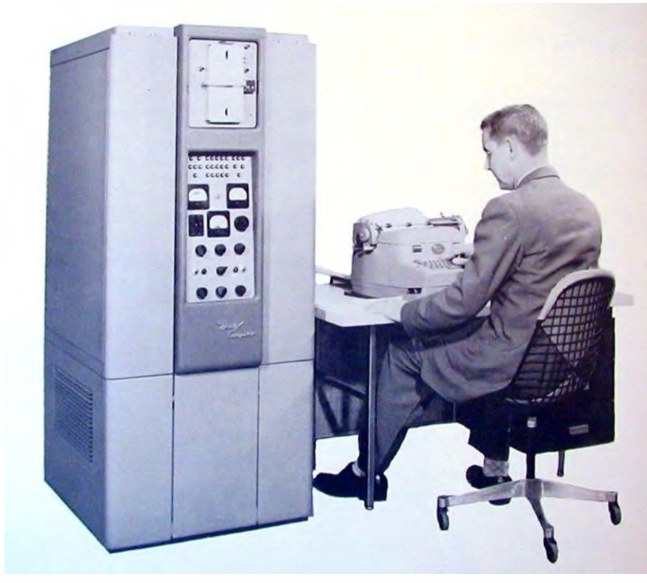 The first computers used. BENDIX G-15. Станок BENDIX Corp.. Компьютер 1940. Компьютер 1956.