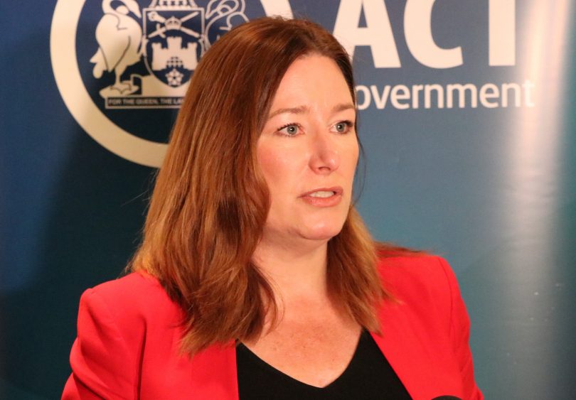 ACT Education Minister Yvette Berry. File Photo