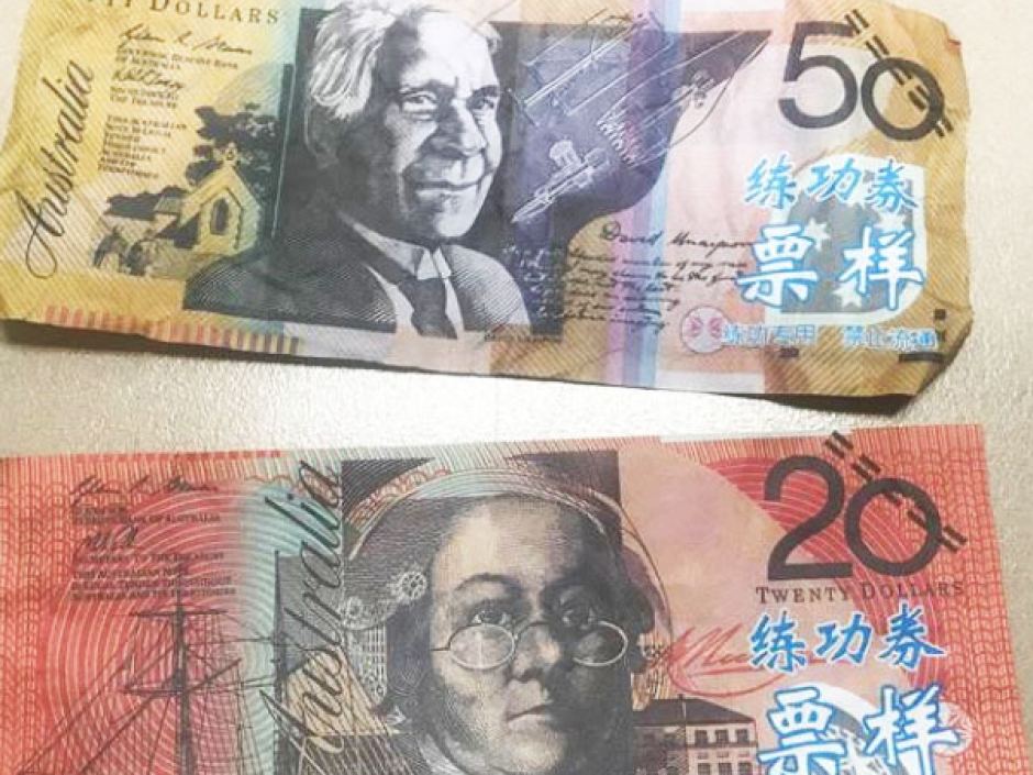 Counterfeit notes circulating in Canberra