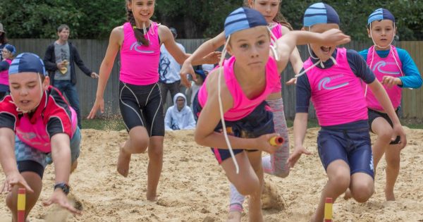 Families swamp Canberra/Broulee Nippers as new season takes off