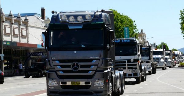 Record number of trucks tipped for Convoy for Kids