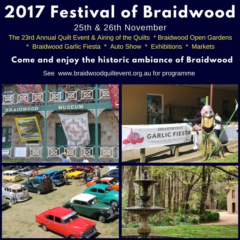 The Festival of Braidwood 2017 poster