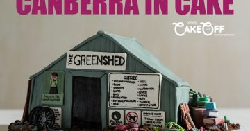 PANDSI 'Canberra in Cake' book launch at Belconnen Markets 18 November