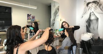 Hair, beauty and drinks a winning combination for Canberra’s first blow dry bar