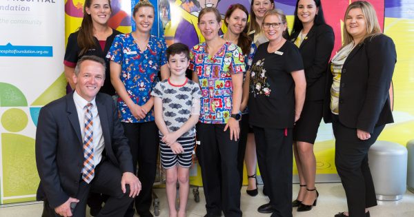 Canberra Hospital Foundation receives $100k grant from Canberra Commonwealth Bank employees