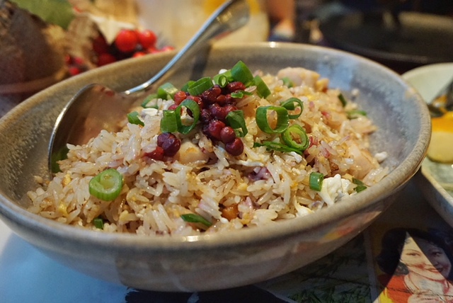 Turkey and Native Cranberry Fried Rice. Photo: Sophia Brady.