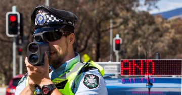 Police disturbed by number of speeding drivers in the ACT