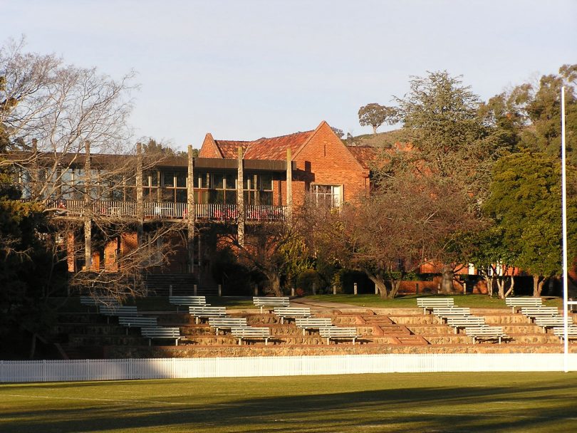 Grounds of Canberra Grammar School.