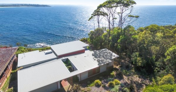 Cliff-top home with 'views to die for' on the market in Ulladulla