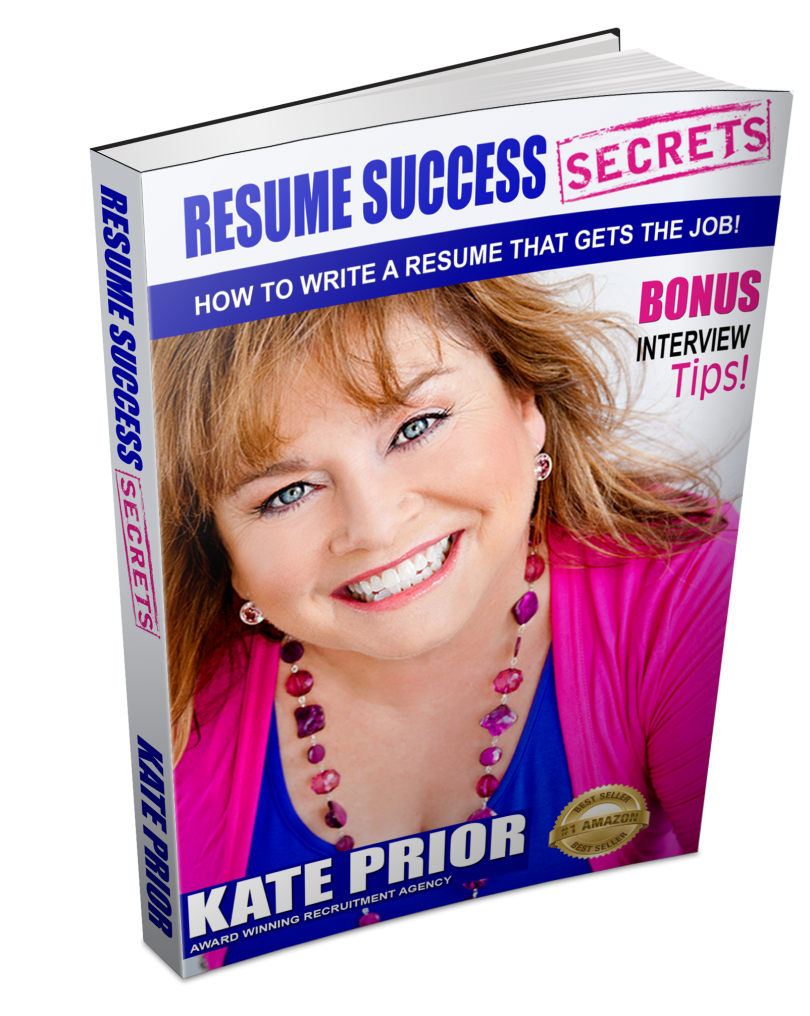 Resume Success Secrets, available for purchase online.